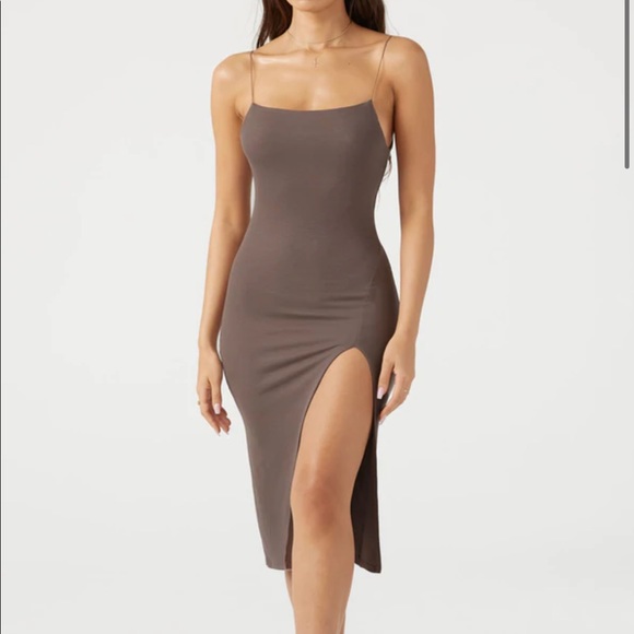 NEW* Joah Brown Strappy Split Dress - Picture 4 of 4